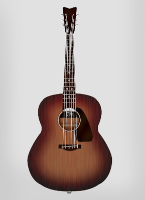 PS实例图文教程 教你绘制超逼真吉他乐器